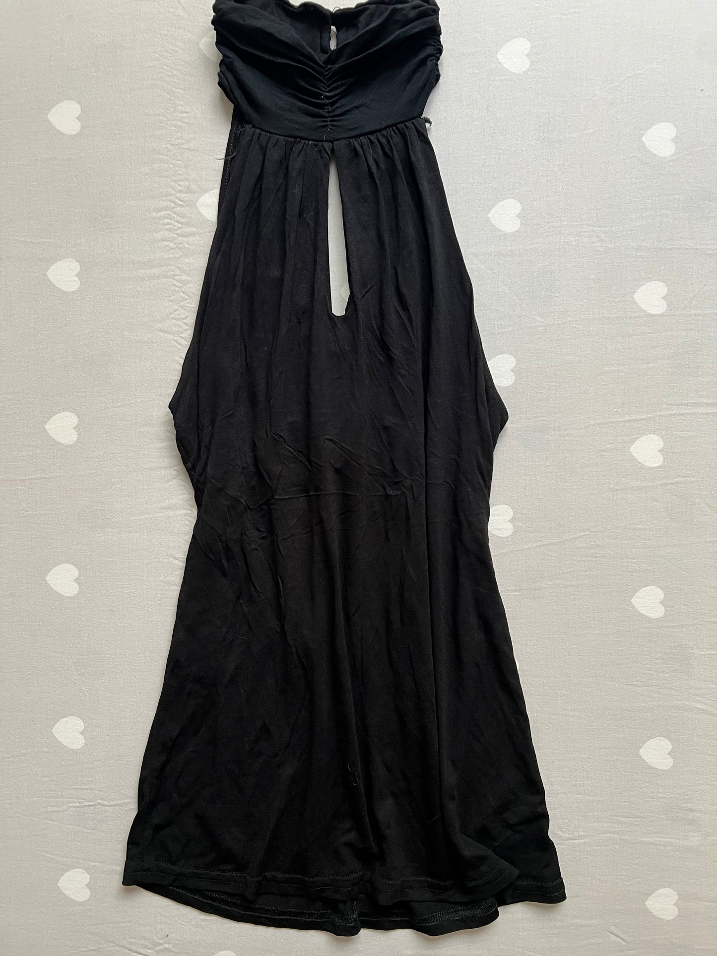 Key hole high neck top