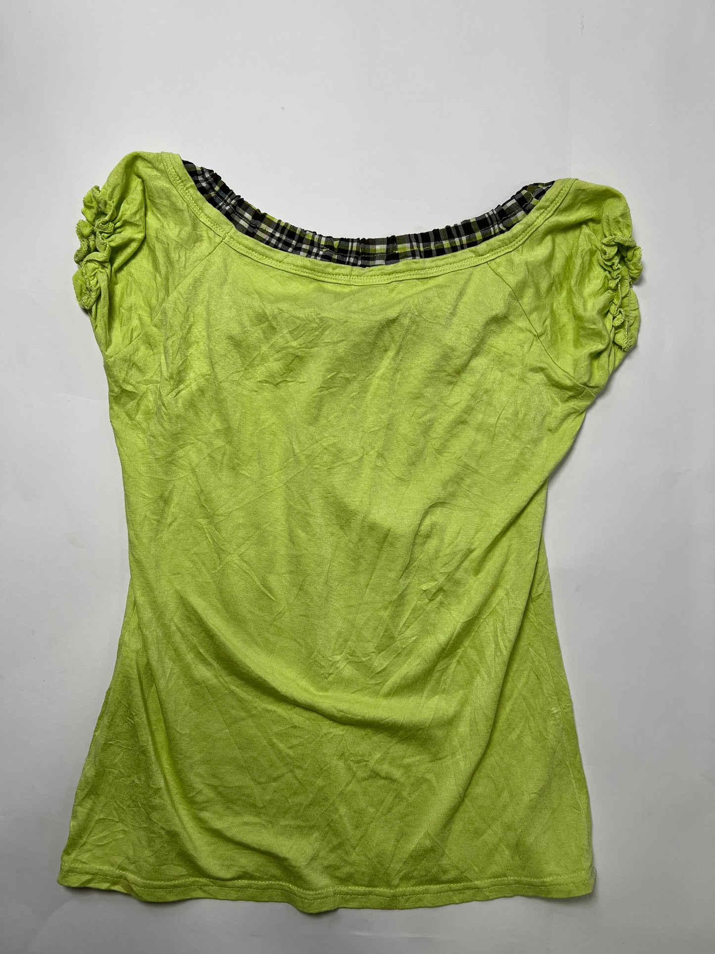 Puff Sleeve Peasant Top