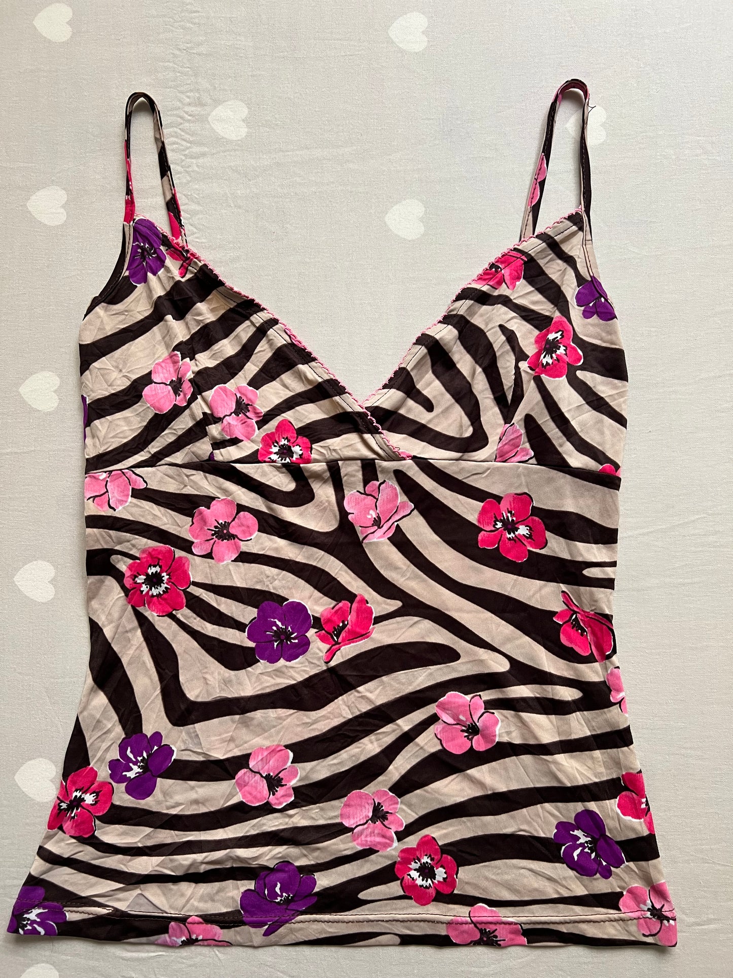 Vintage graphic cami top