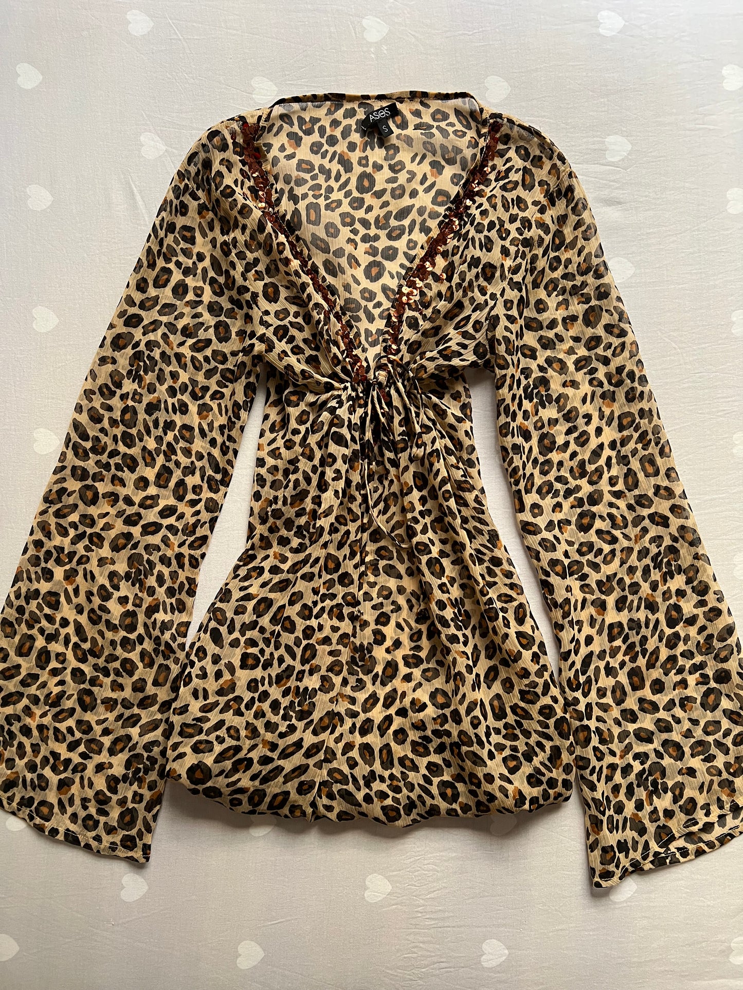 Leopard Print flowy top