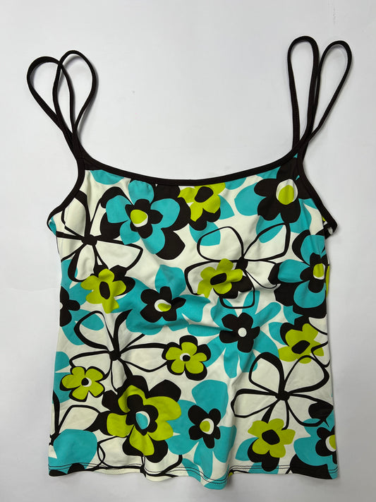 Retro Floral Swim Tank