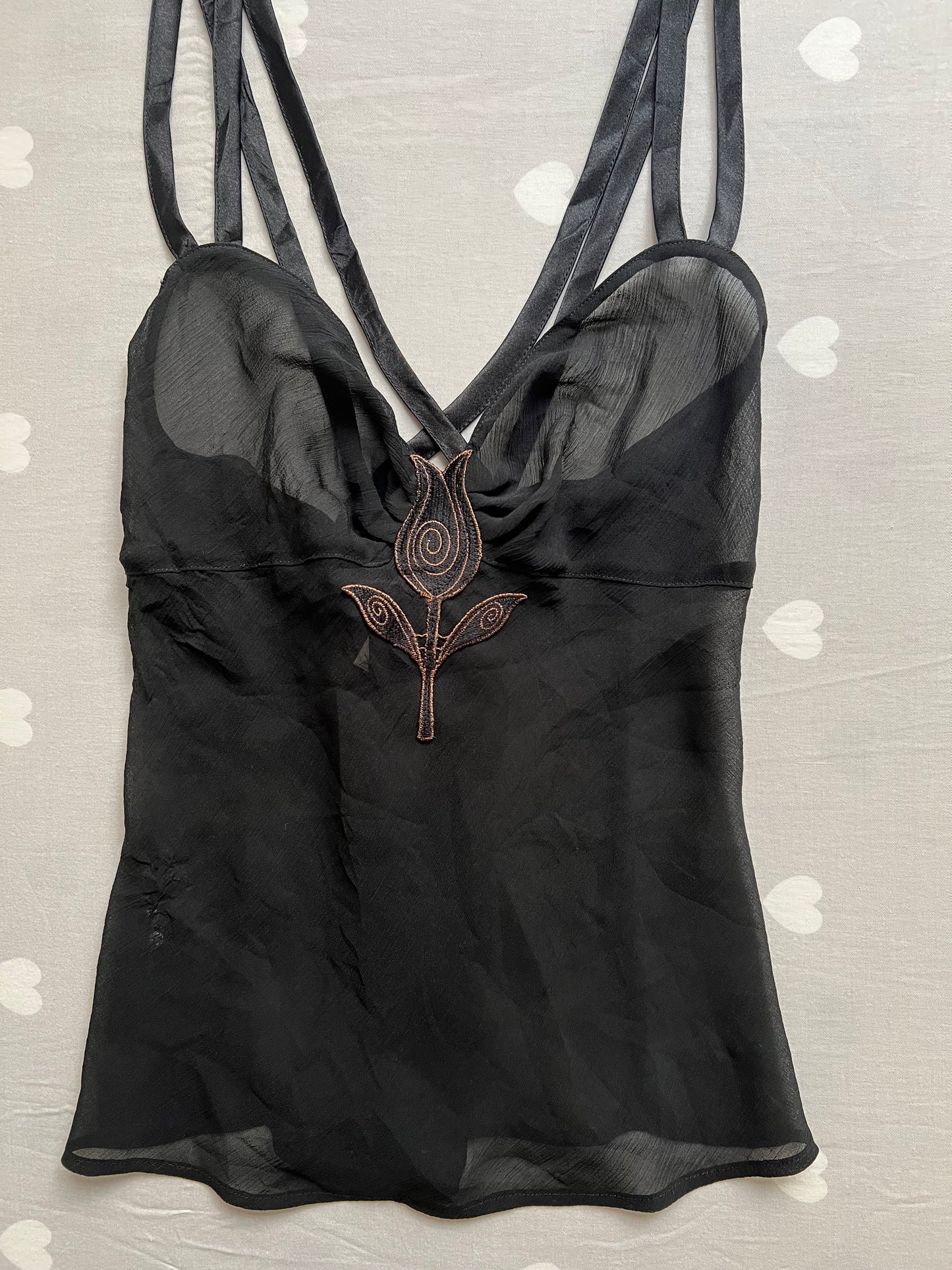 Vintage Chiffon Cami top