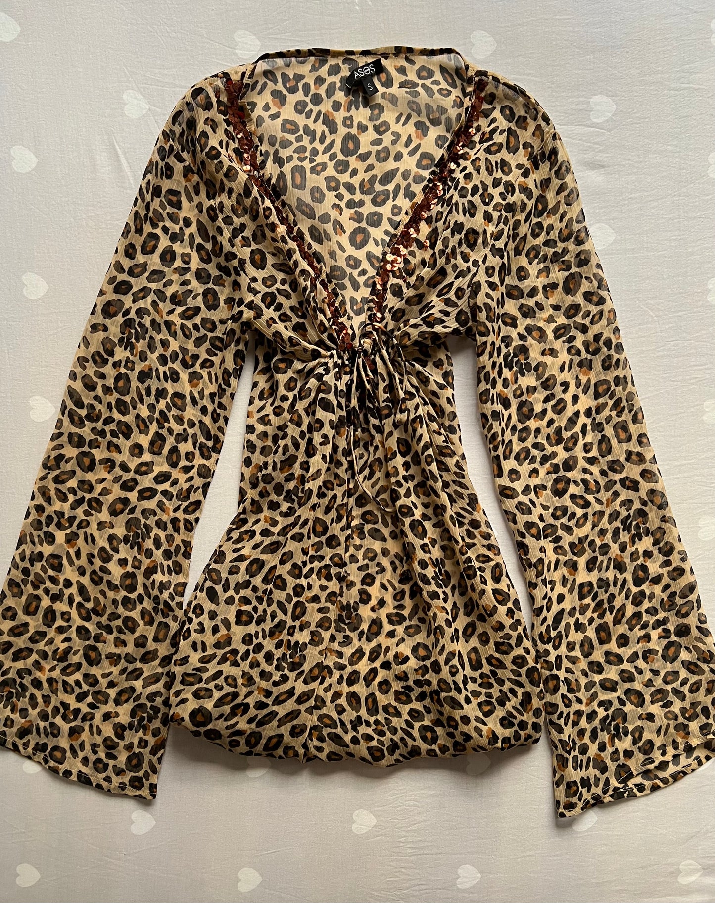 Leopard Print flowy top