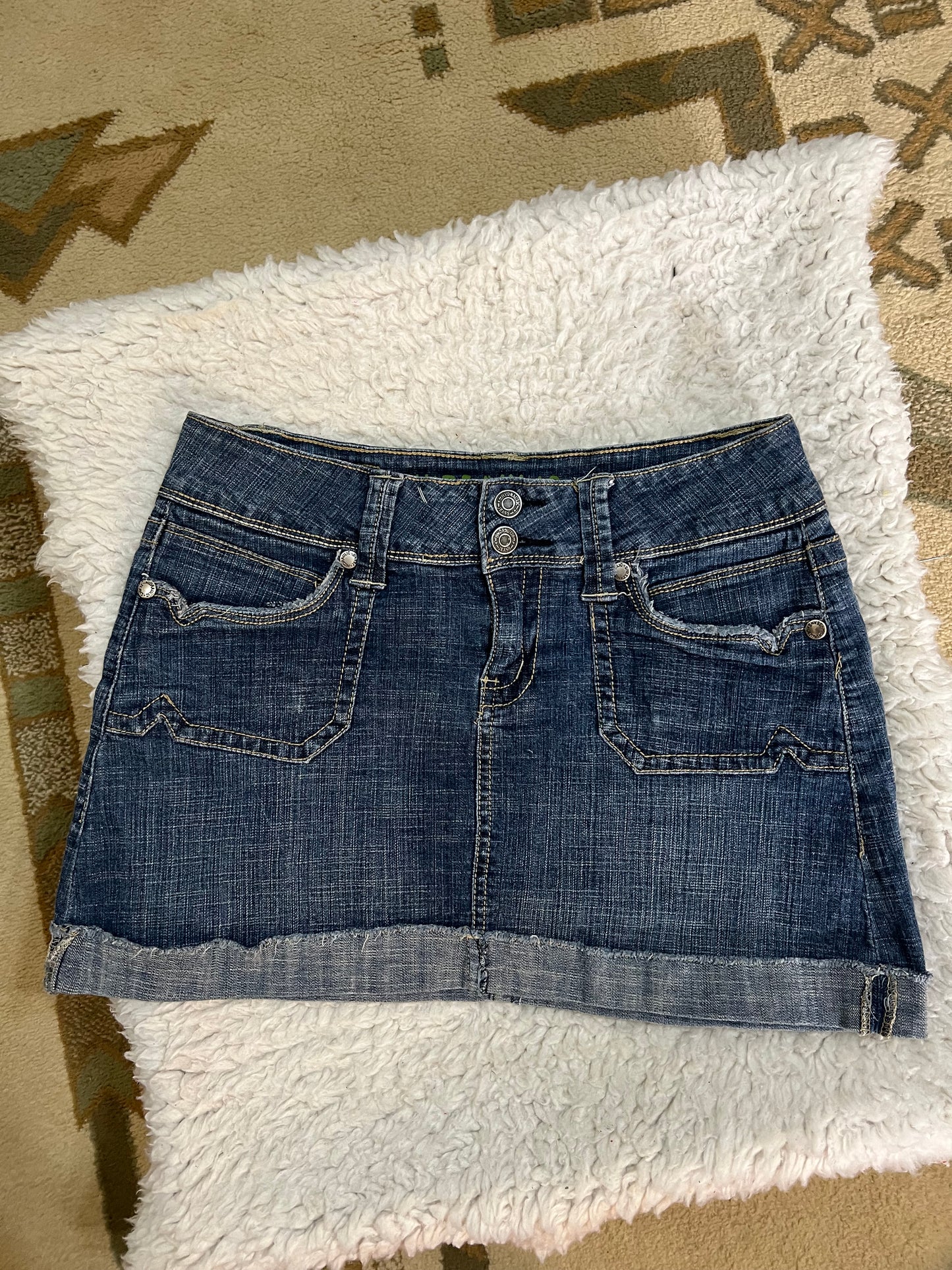 Y2K Denim Mini Skirt