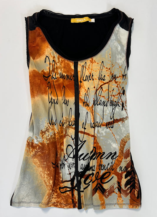 Abstract Graphic Tank Top